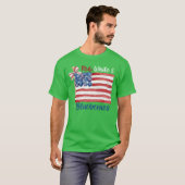 Red White and Blueberries girl boy Tシャツ (正面フル)