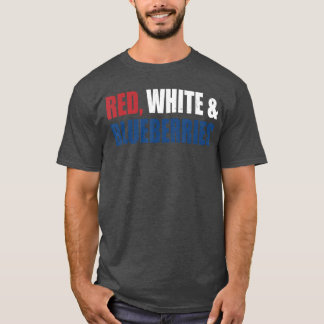 Red White and Blueberries Patriot gift Tシャツ