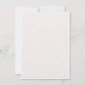 Red White and Due BBQ Baby Shower Invitation 招待状 (裏面)