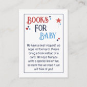 Red White and Due Books for Baby エンクロージャーカード (正面)