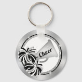 Red, White, Black, Cheap, Cheerleader Party Favors キーホルダー (裏面)