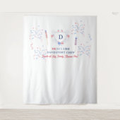 Red White & Blue | 7月4日の再会の背景 タペストリー (正面)