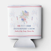 Red White & Blue | 7月4日の再会 缶クーラー (裏面)