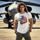 Red, White & Blue American Eagle 7月4日 Tシャツ