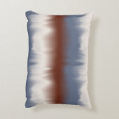 Red, White, & Blue Blended Modern Design アクセントクッション (裏面(縦))