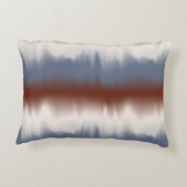 Red, White, & Blue Blended Modern Design アクセントクッション (裏面)