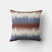 Red, White, & Blue Blended Modern Design クッション (裏面)