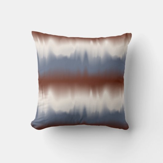 Red, White, & Blue Blended Modern Design クッション (正面)