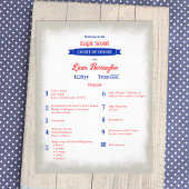 Red, White, Blue Eagle Court of Honor Program チラシ