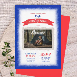 Red White Blue Eagle Scout Court of Honor Party