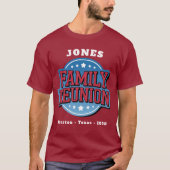 Red, White, Blue Family Reunion  Tシャツ (正面)