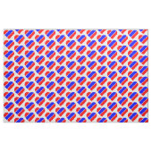 red white blue heart usa patriotic ファブリック (ヤード)