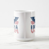 Red White Blue Morphing USA Mug モーフィングマグカップ (中央)