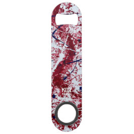 Red White Blue Stainless Steel Bottle Opener スピード栓抜き