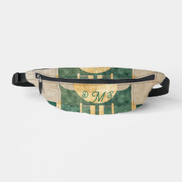 Red White Blue Stripe Two-Sided Print Fanny-Pack ファニーパック