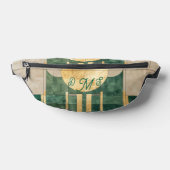 Red White Blue Stripe Two-Sided Print Fanny-Pack ファニーパック (レイダウン)