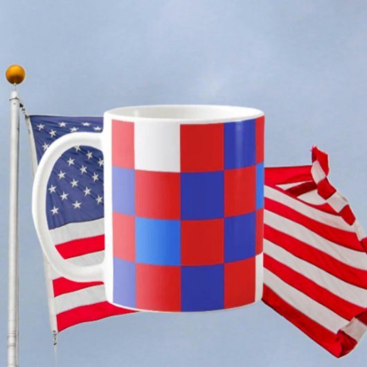 Red, White & Bold – Independence Day Coffee Mug コーヒーマグカップ