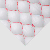 RED & WHITE CHRISTMAS TUFTED PATTERN 薄葉紙 (詳細)