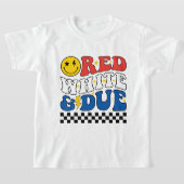 Red White & Due Tシャツ (レイダウン)