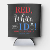 Red White & I Do  缶クーラー (正面)