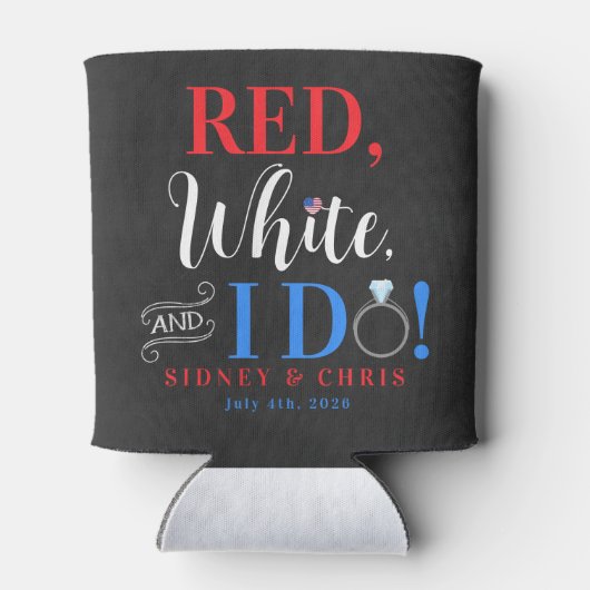 Red White & I Do  缶クーラー (裏面)