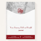 Red White Life Coach Company Workshop Journal ノートブック (正面)