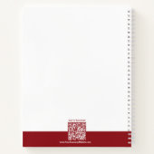 Red White Life Coach Company Workshop Journal ノートブック (裏面)