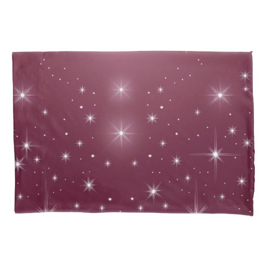 Red&White & Pillowcase  枕カバー (正面)