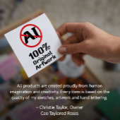 Red & White Rose Wedding Invite - Red Lettering 4 招待状