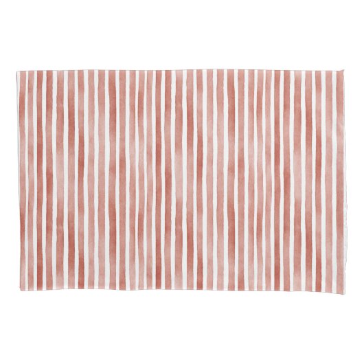 Red White Stripes Green Plaid Christmas 枕カバー (正面左)