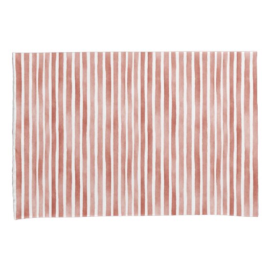 Red White Stripes Green Plaid Christmas 枕カバー (正面右)