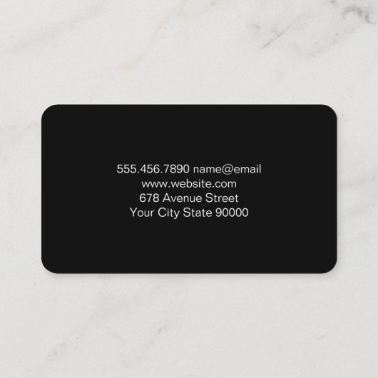 Red Wine Bottle | Restaurant  名刺 (裏面)