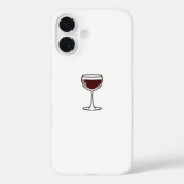 Red Wine Glass Case-Mate iPhoneケース (裏面)