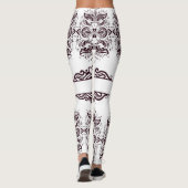 Red Wine Mandala Leggings レギンス (裏面)