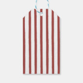 Red Winter Birthday Favor Gift Tag ギフトタグ (裏面)