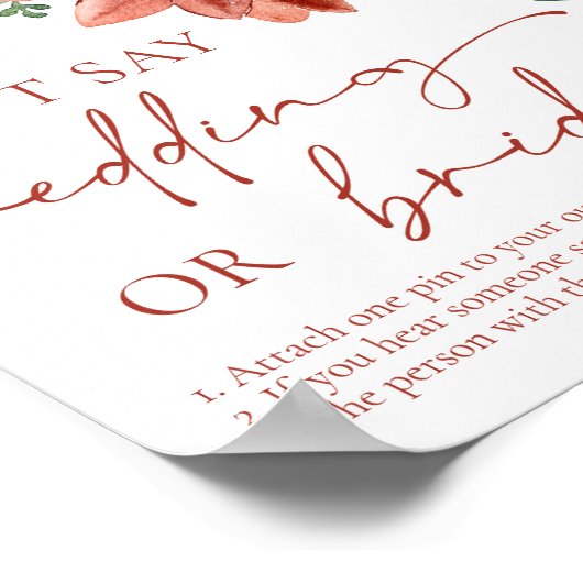 Red Winter ChristmasはSやBrideと結婚は言わない ポスター (角)