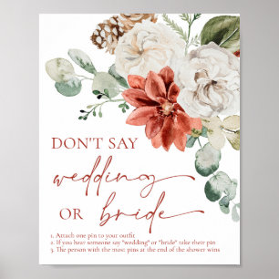 Red Winter ChristmasはSやBrideと結婚は言わない ポスター