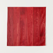 Red wooden backgroundwood,background,texture,rusti タペストリー (正面(横))