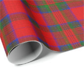 Red Wool Tartan ラッピングペーパー (ロールコーナー)