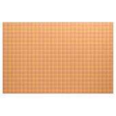 Red Yellow Checker Abstract Pattern ファブリック (ヤード)
