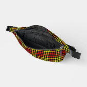 Red Yellow Plaid Checker Seamless Pattern ファニーパック (見開き)