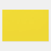 Red Yellow Star Flat Sheet Set of 3 ラッピングペーパーシート (正面2)