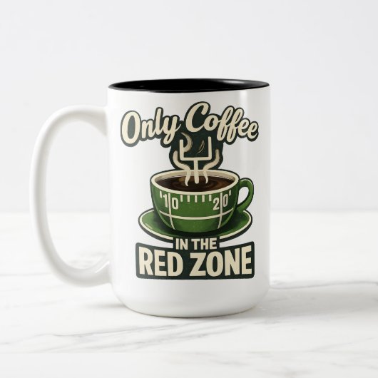 Red Zone Coffee Only ツートーンマグカップ (左)
