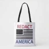 REDACT AMERICA Tシャツ トートバッグ (正面)