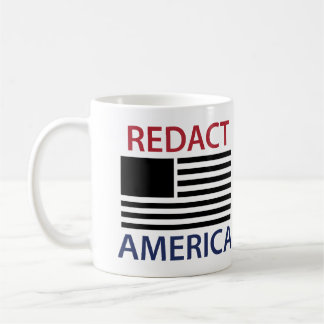 REDACT AMERICA T-Shirt コーヒーマグカップ