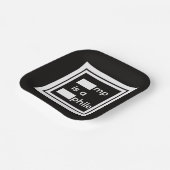 Redacted Paper Plate ペーパープレート (傾斜あり)