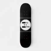Redacted Skateboard スケートボード (正面)