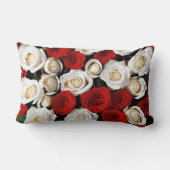 RedandWhiteRoses ランバークッション (裏面)