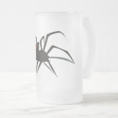 Redbackのくも フロストグラスビールジョッキ (正面右)