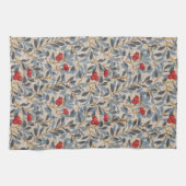 Redberry Tree, William Morris キッチンタオル (横)